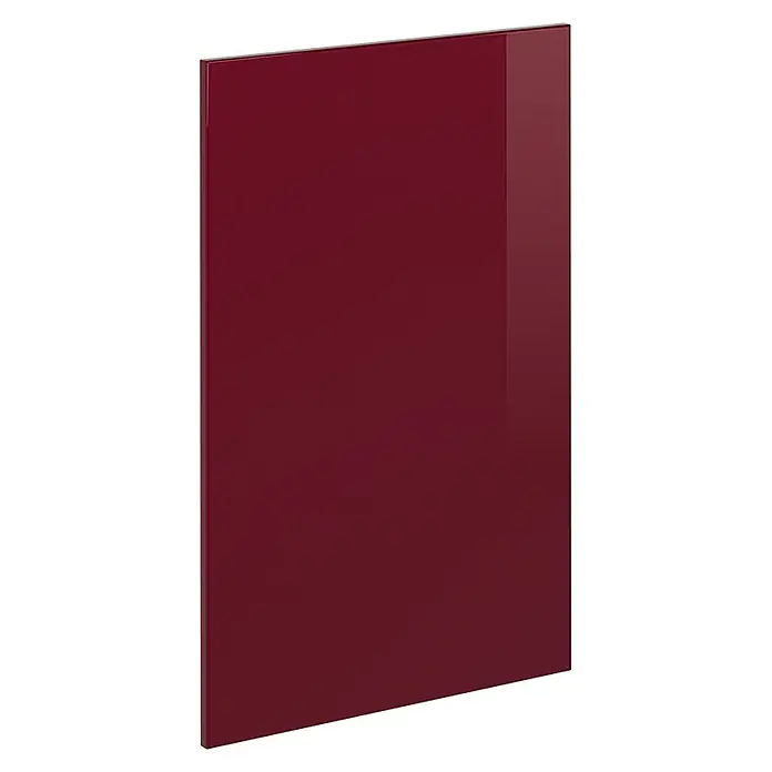 Küchenfront R-Line 39.6 cm Rot Hochglanz Art.-Nr. 41255 - 