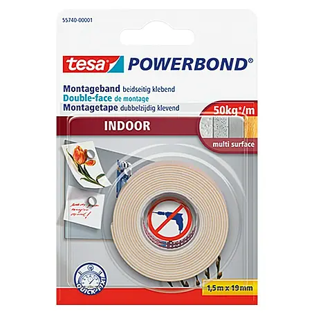Tesa Powerbond Montageband Indoor