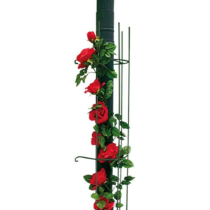 Bellissa Fallrohrspalier (Länge: 115 cm, Silber)