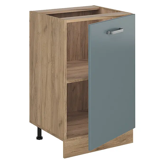Küchenunterschrank R-Line 50 cm Blau-Grau Art.-Nr. 70392 - 
