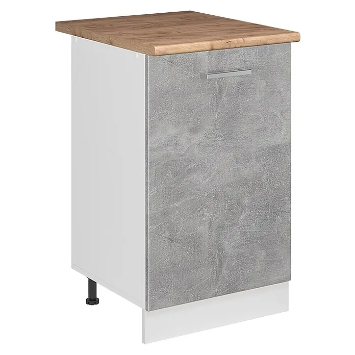 Küchenunterschrank R-Line 50 cm Beton Art.-Nr. 70077 - 