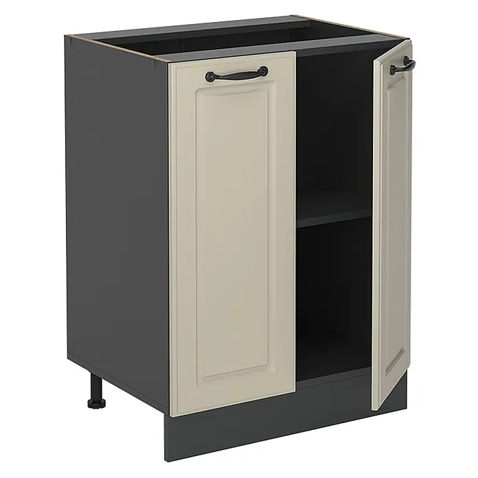 Küchenunterschrank R-Line 60 cm Sand Landhaus Art.-Nr. 71130 - 