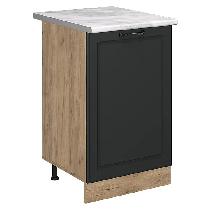 Küchenunterschrank R-Line 50 cm Anthrazit Landhaus Art.-Nr. 70361 - 