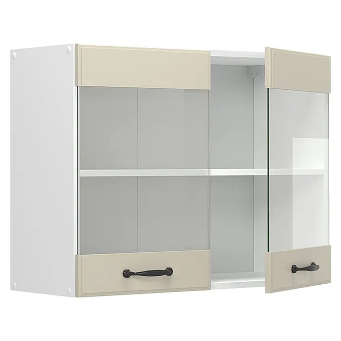 Glashängeschrank R-Line 80 cm Sand Landhaus Art.-Nr. 71109 - 