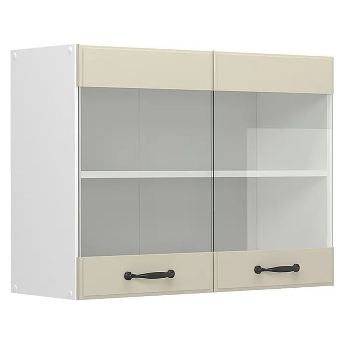 Glashängeschrank R-Line 80 cm Sand Landhaus Art.-Nr. 71109 - 