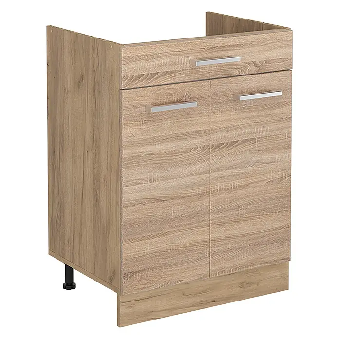 Küchenunterschrank R-Line 60 cm Sonoma Art.-Nr. 61222 - 