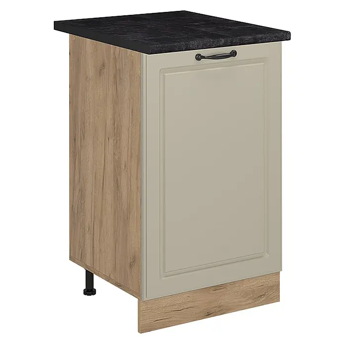Küchenunterschrank R-Line 50 cm Sand Landhaus Art.-Nr. 72292 - 