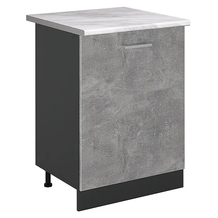 Küchenunterschrank R-Line 60 cm Beton Art.-Nr. 72029 - 