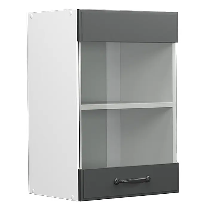Küchenfront R-Line 39.6 cm Anthrazit Landhaus Art.-Nr. 37195 - 