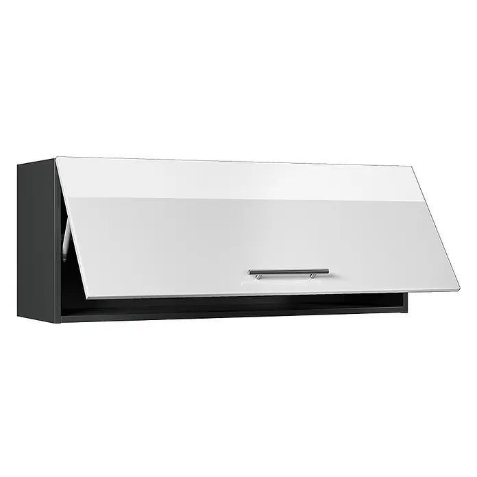 Hängeschrank Fame-Line 100 cm Weiß Hochglanz Art.-Nr. 61575 - 