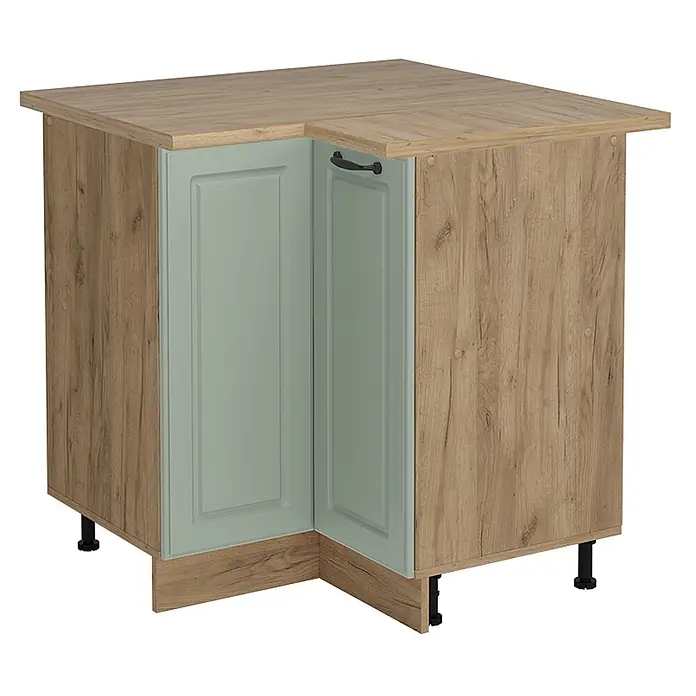 Eckunterschrank R-Line 75.6 cm Mint Landhaus Art.-Nr. 71242 - 
