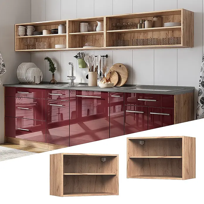 Hängeschrank Fame-Line 60 cm Goldkraft Eiche Art.-Nr. 61237 - 