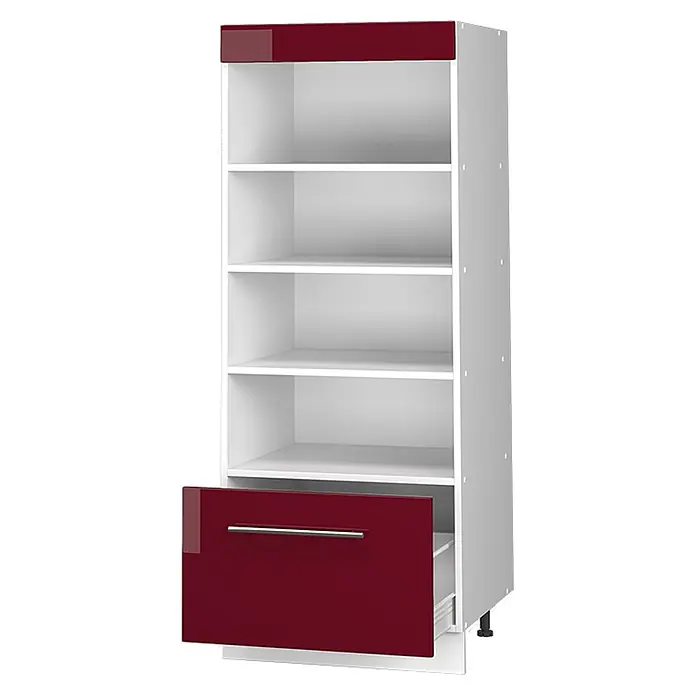 Vorratsschrank Fame-Line 60 cm Bordeaux Hochglanz Art.-Nr. 62645 - 