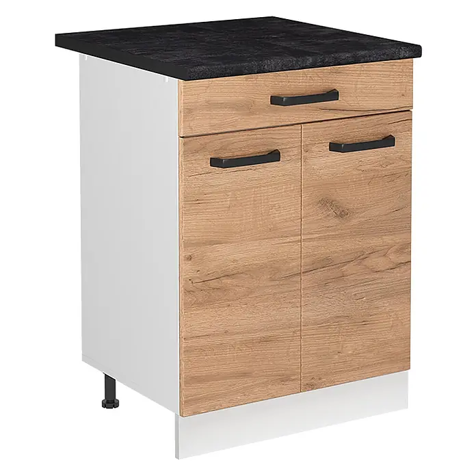 Spülenunterschrank R-Line 60 cm Goldkraft Eiche Art.-Nr. 73008 - 
