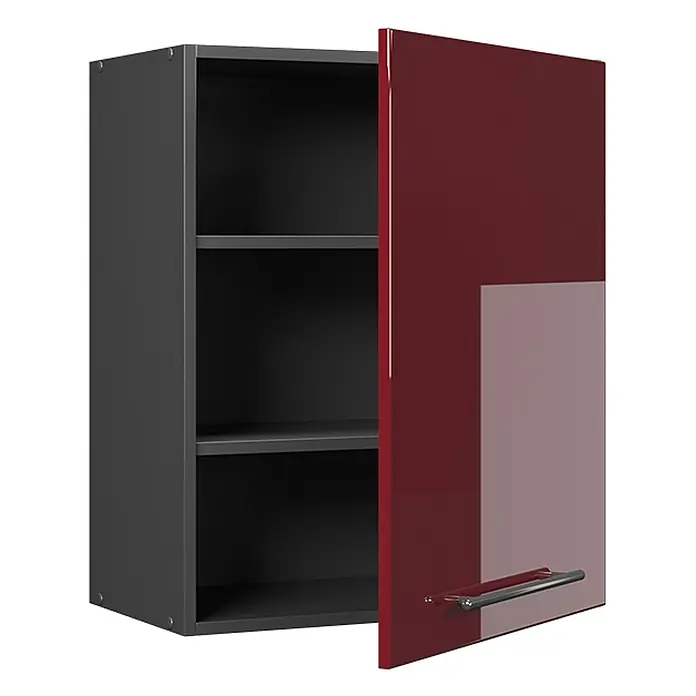 Hängeschrank Fame-Line 60 cm Bordeaux Hochglanz Art.-Nr. 62844 - 