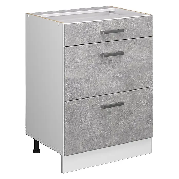 Küchenfront R-Line 59.6 cm Beton Art.-Nr. 37468 - 