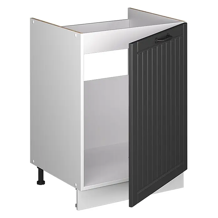 Spülenunterschrank Fame-Line 60 cm Dunkelgrau Art.-Nr. 62194 - 