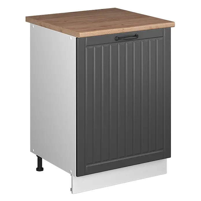 Küchenunterschrank Fame-Line 60 cm Dunkelgrau Art.-Nr. 65131 - 