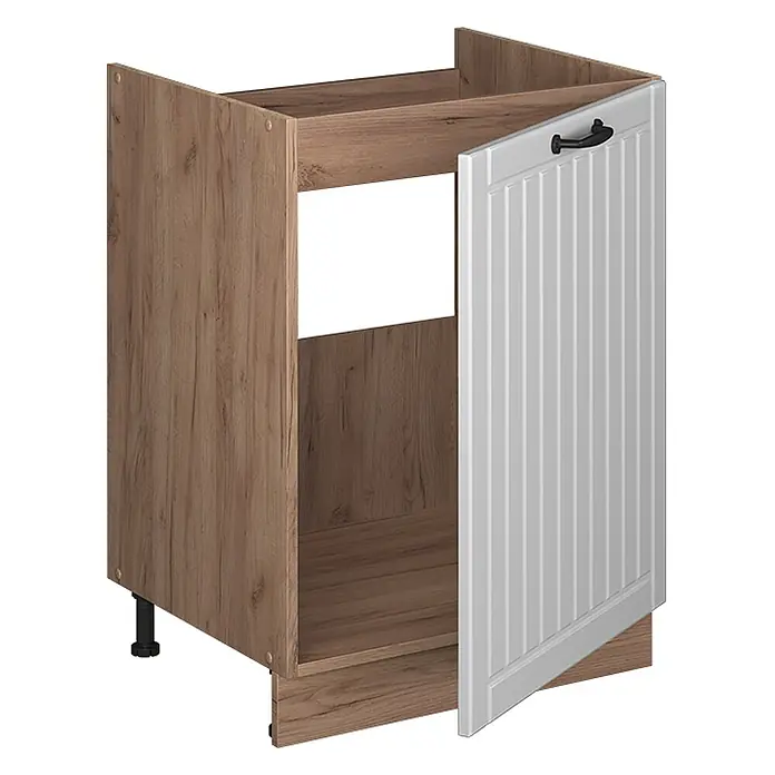 Spülenunterschrank Fame-Line 60 cm Weiß Landhaus Art.-Nr. 63406 - 