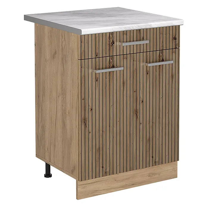 Küchenunterschrank R-Line 60 cm Artisan-Eiche Art.-Nr. 61195 - 