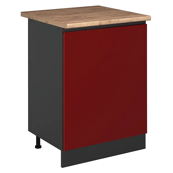 Küchenunterschrank R-Line 60 cm Rot Art.-Nr. 72044 - 