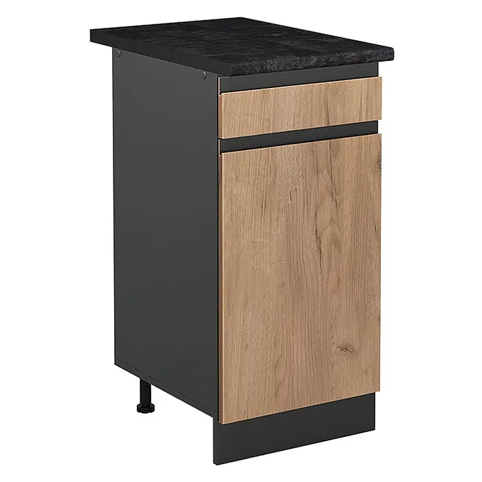 Küchenunterschrank R-Line 40 cm Goldkraft Eiche Art.-Nr. 61042 - 