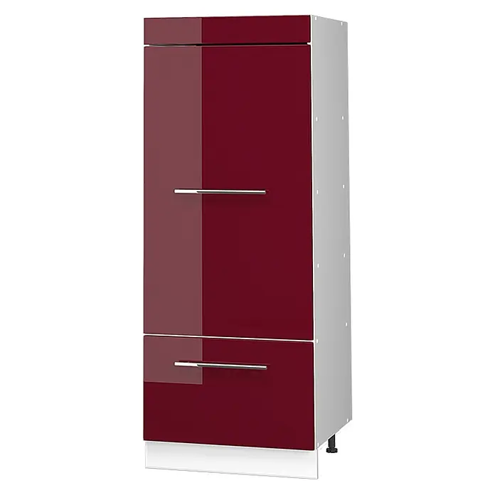 Vorratsschrank Fame-Line 60 cm Bordeaux Hochglanz Art.-Nr. 62646 - 