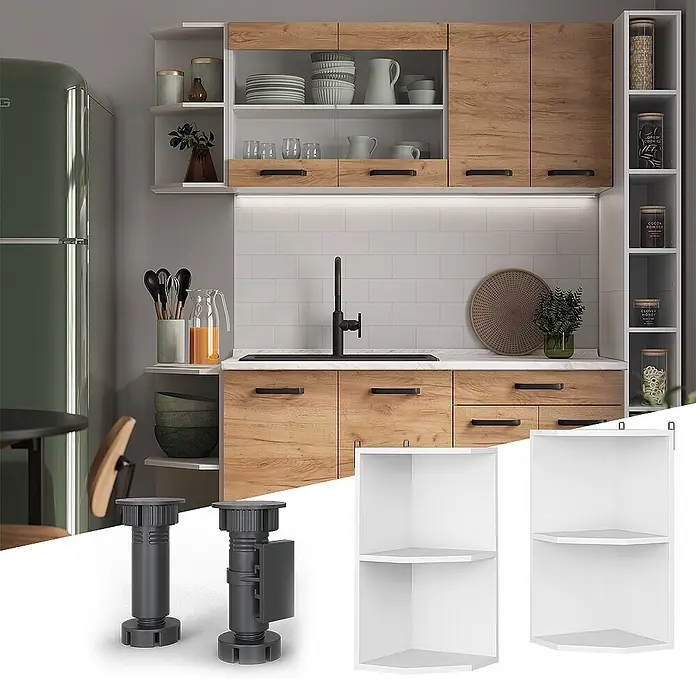 Hängeschrank R-Line 30 cm Weiß Art.-Nr. 60561 - 
