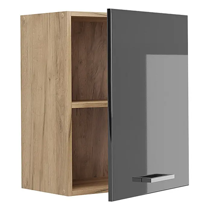 Hängeschrank R-Line 50 cm Anthrazit Hochglanz Art.-Nr. 70044 - 