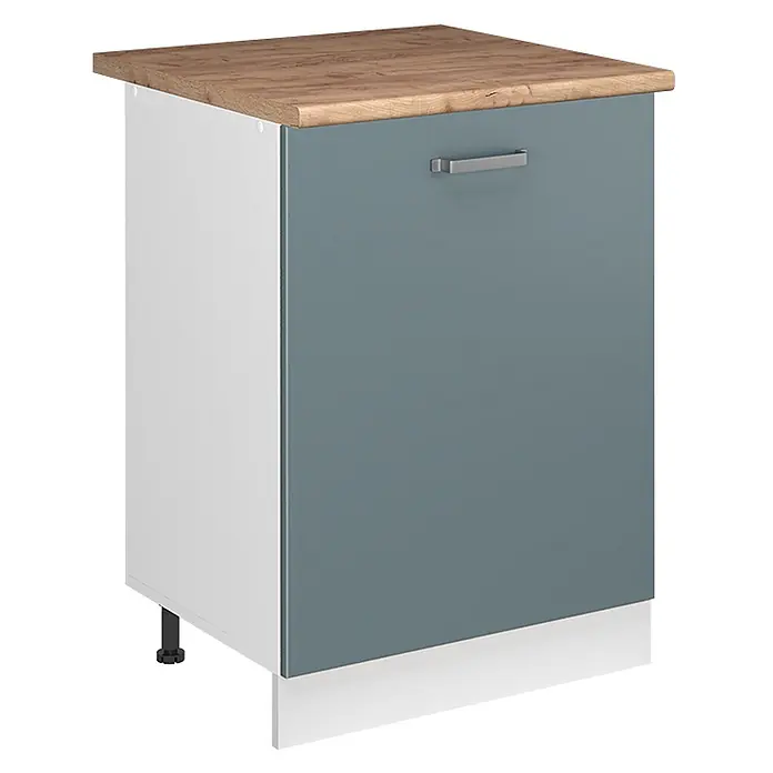 Küchenunterschrank R-Line 60 cm Blau-Grau Art.-Nr. 72132 - 