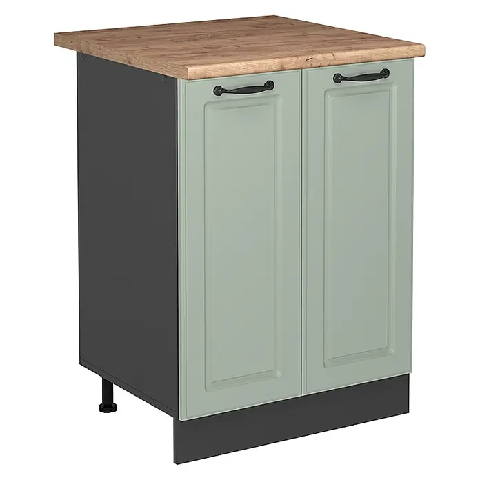Küchenunterschrank R-Line 60 cm Mint Landhaus Art.-Nr. 71126 - 