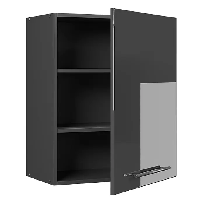 Hängeschrank Fame-Line 60 cm Anthrazit Hochglanz Art.-Nr. 62843 - 