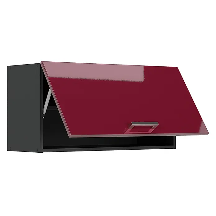 Hängeschrank R-Line 80 cm Rot Hochglanz Art.-Nr. 63119 - 