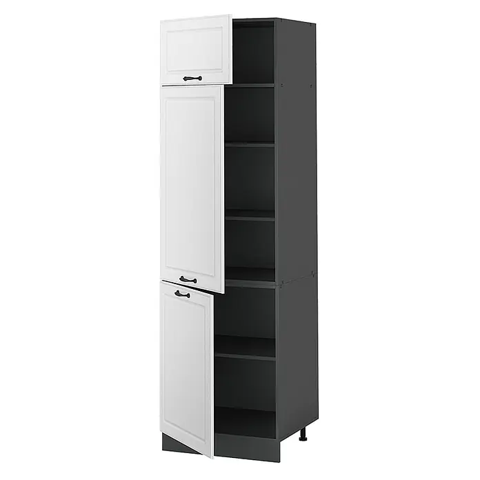 Vorratsschrank R-Line 60 cm Weiß Landhaus Art.-Nr. 63199 - 
