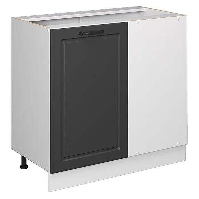 Küchenfront R-Line 39.6 cm Anthrazit Landhaus Art.-Nr. 37524 - 