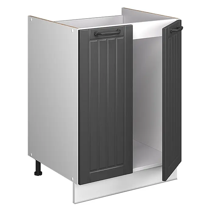 Spülenunterschrank Fame-Line 60 cm Dunkelgrau Art.-Nr. 65087 - 