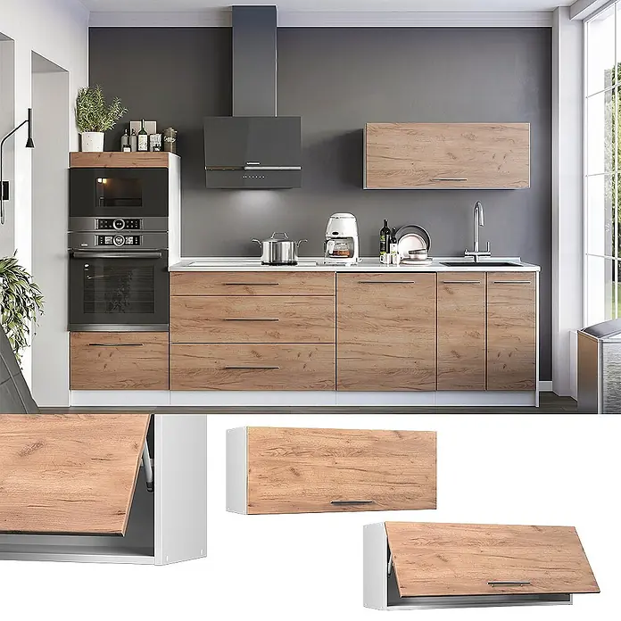 Hängeschrank Fame-Line 100 cm Goldkraft Eiche Art.-Nr. 61562 - 