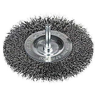 Craftomat Schijfborstel (Passend bij: Boorhouder, Diameter: 100 mm, Diameter schacht: 6 mm)