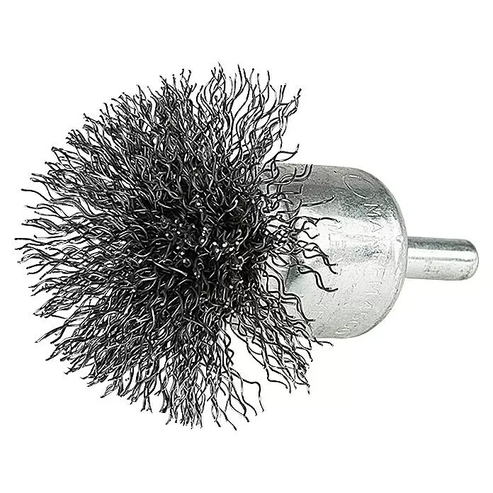 Craftomat Pinsel-Drahtbürste - Gespreizt, Passend für: Bohrfutter, Durchmesser: 50 mm