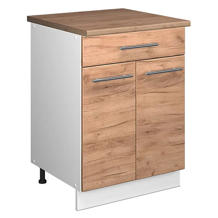 Küchenunterschrank Fame-Line 60 cm Goldkraft Eiche Art.-Nr. 60942 - 