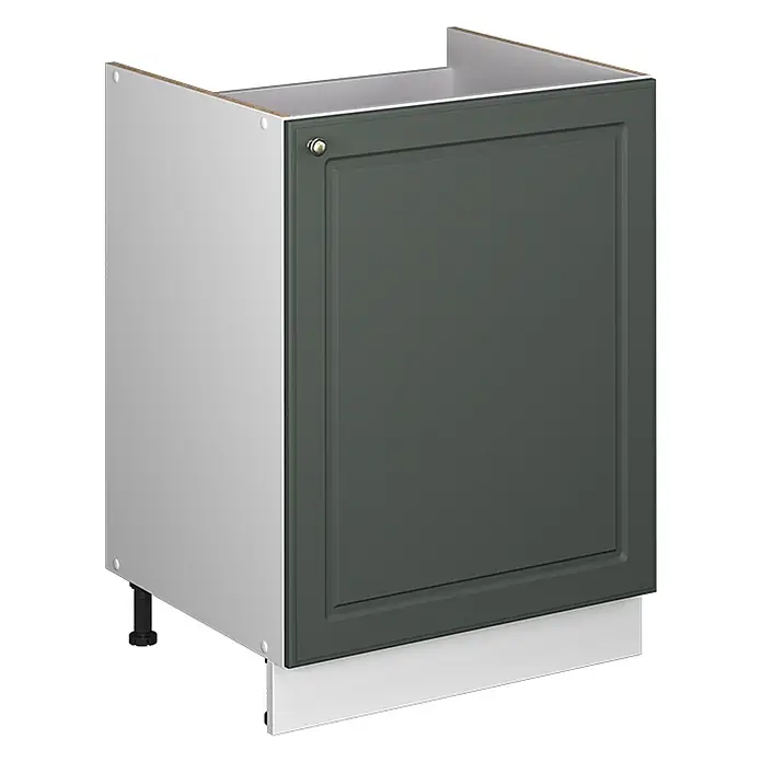 Spülenunterschrank Fame-Line 60 cm Grün-Gold Landhaus Art.-Nr. 62199 - 