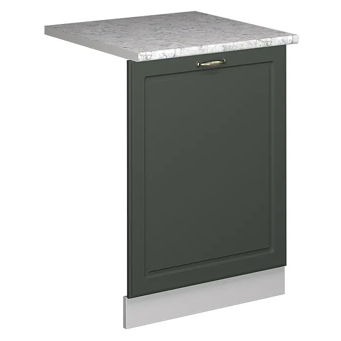 Geschirrspülblende Fame-Line 60 cm Grün-Gold Landhaus Art.-Nr. 55308 - 