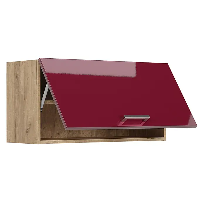 Hängeschrank R-Line 80 cm Rot Hochglanz Art.-Nr. 63087 - 