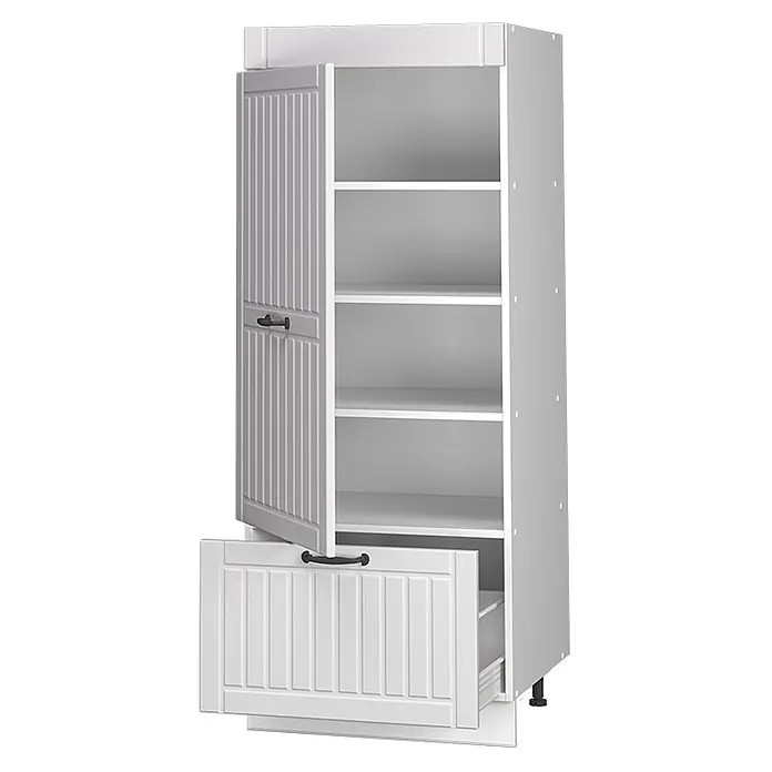 Vorratsschrank Fame-Line 60 cm Weiß Landhaus Art.-Nr. 62644 - 