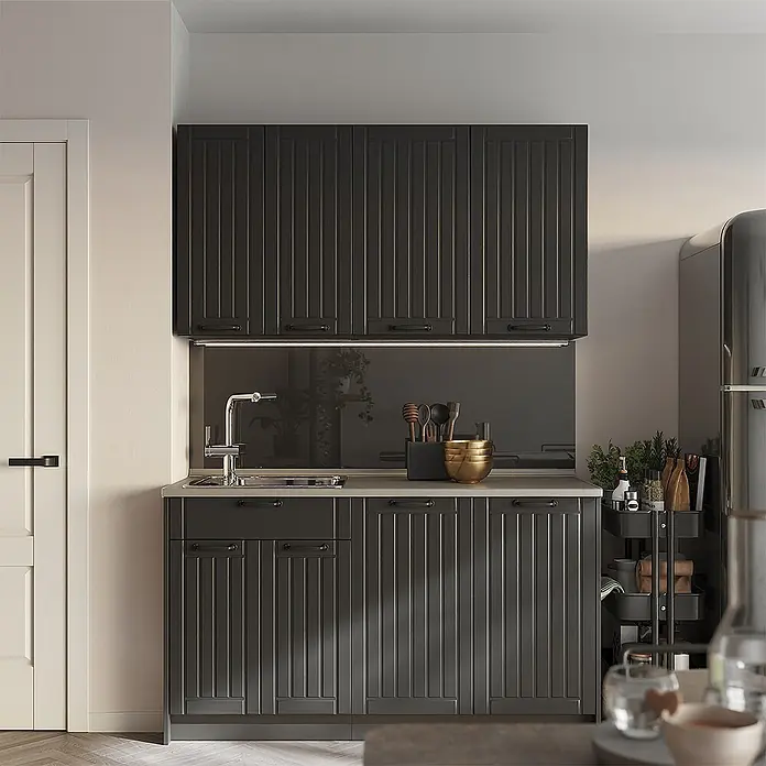 Hängeschrank Fame-Line 80 cm Dunkelgrau Art.-Nr. 62808 - 