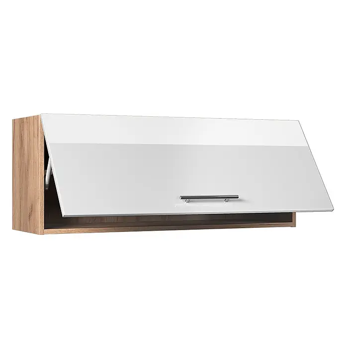 Hängeschrank Fame-Line 100 cm Weiß Hochglanz Art.-Nr. 61584 - 