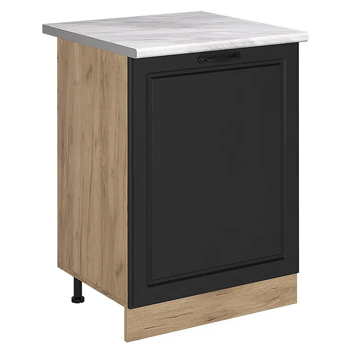 Küchenunterschrank R-Line 60 cm Anthrazit Landhaus Art.-Nr. 72181 - 