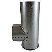 Kapselknie (Durchmesser: 120 mm, Feueraluminiert, Silbergrau)