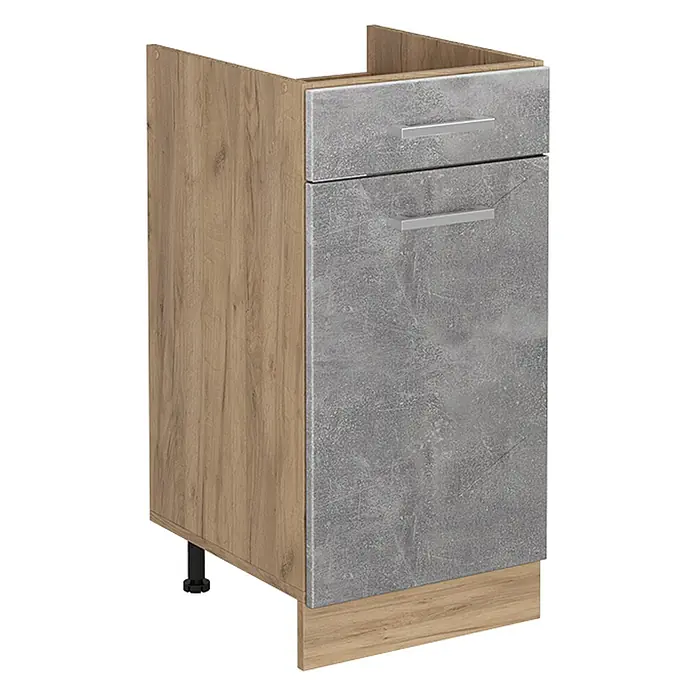 Küchenunterschrank R-Line 40 cm Beton Art.-Nr. 61147 - 