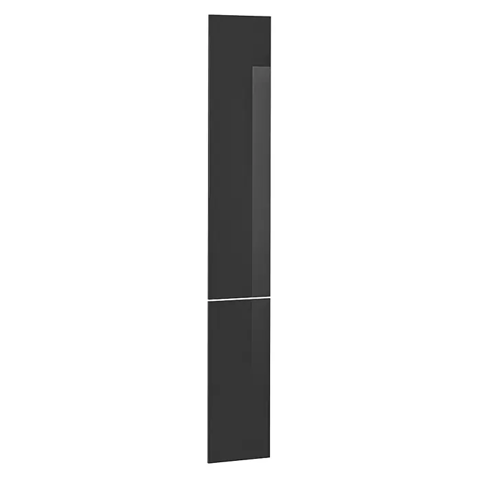 Küchenfront R-Line 29.6 cm Anthrazit Hochglanz Art.-Nr. 37447 - 